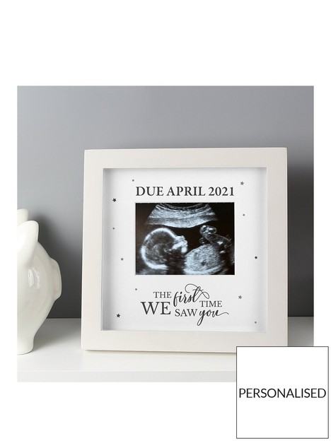 the-personalised-memento-company-personalised-baby-scan-photo-frame