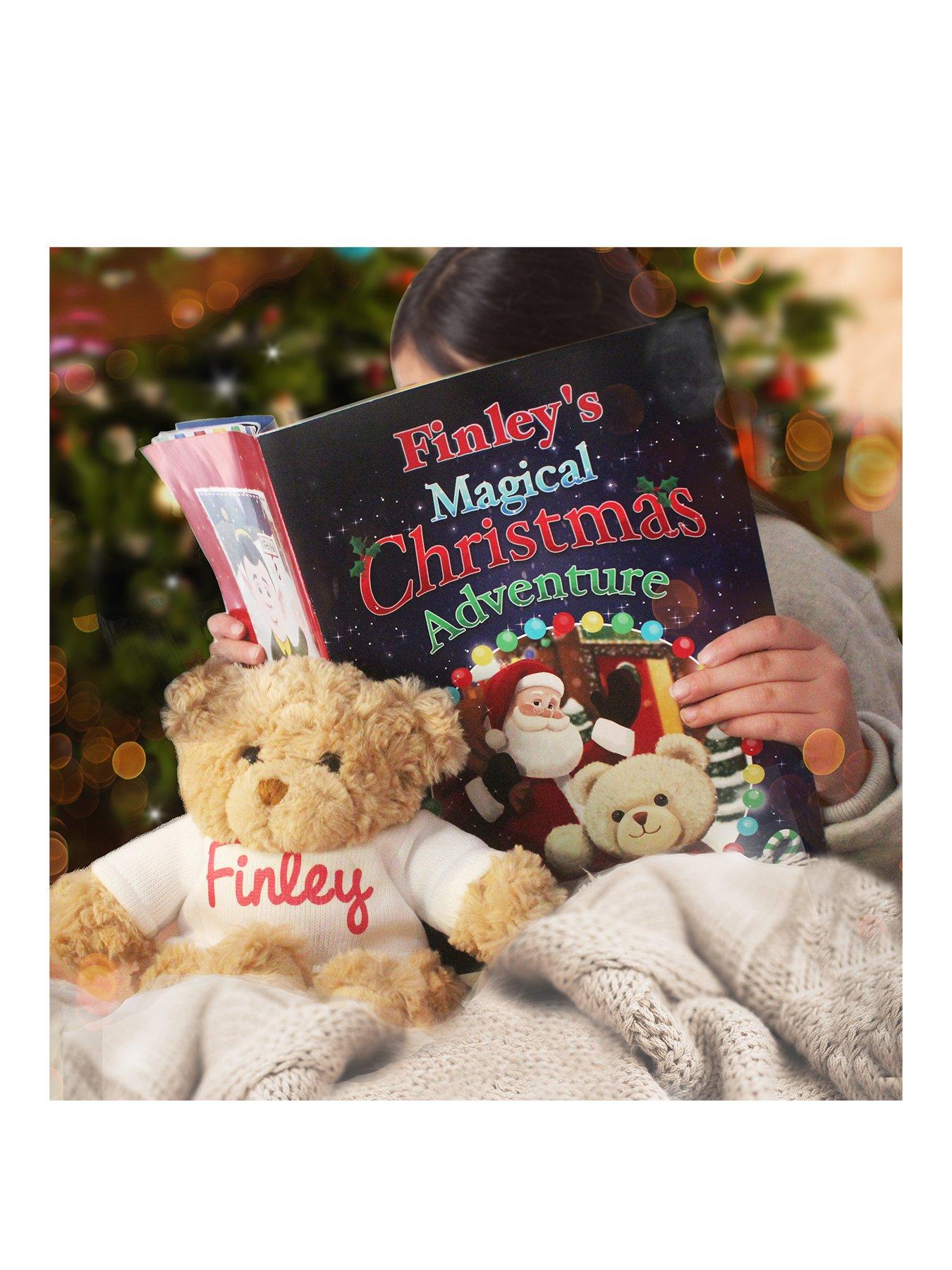 Image 1 of 3 of Personalised Magical Christmas Book And Bear Gift Set