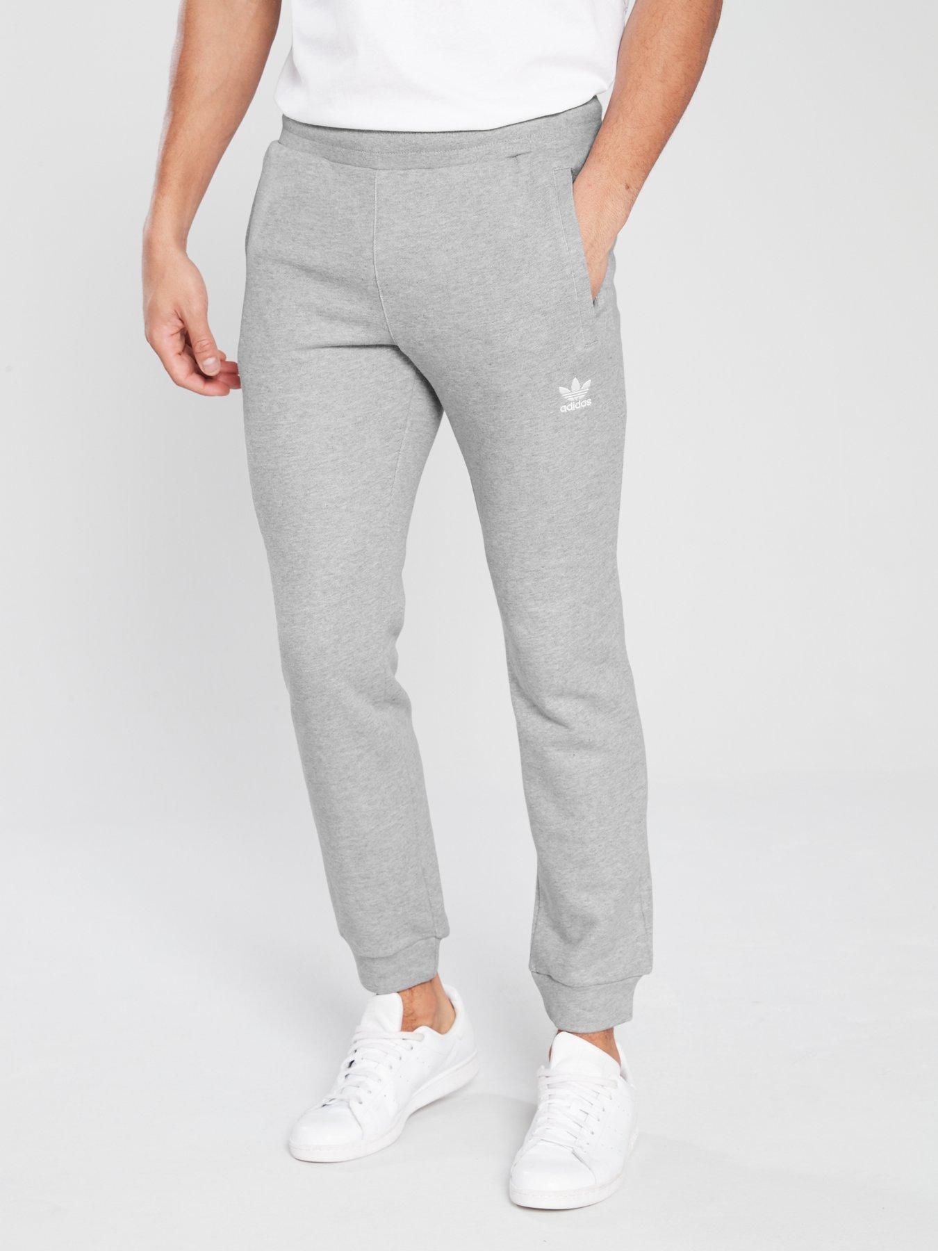 adidas trefoil grey joggers