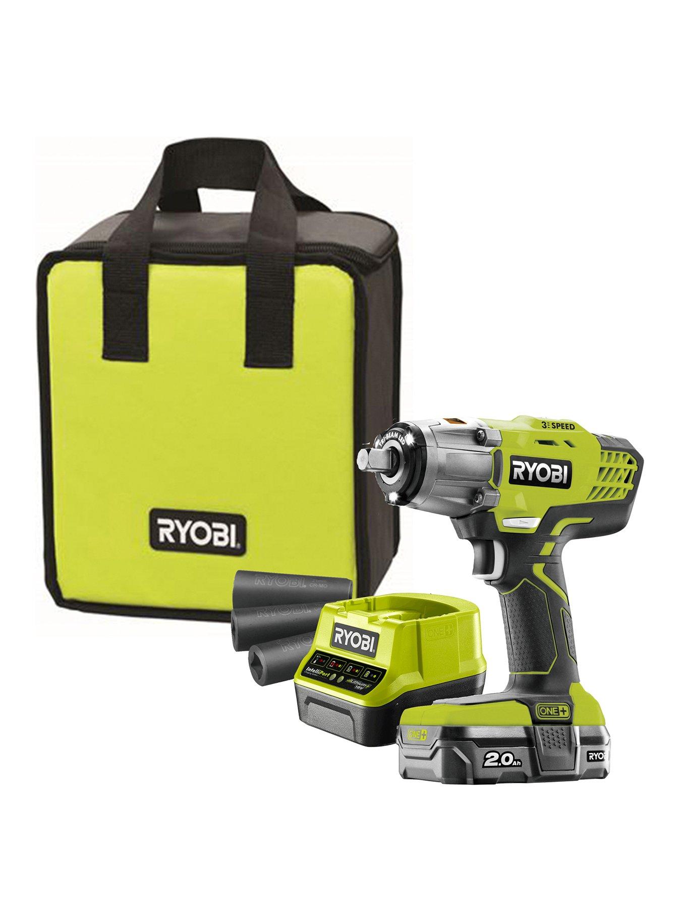 RYOBI R18IW3 120S 18V ONE Cordless 3 Speed Impact Wrench Starter