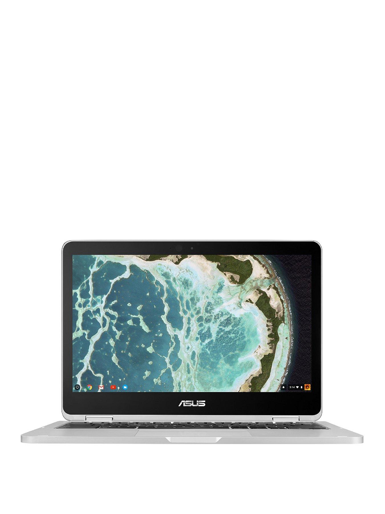 Asus Flip Intel&Reg; Core&Trade; M3 Processor, 4Gb Ram, 64Gb Emmc Ssd 12.5 Inch Chromebook - Silver