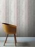  image of arthouse-painted-wood-grey-and-blush-wallpaper