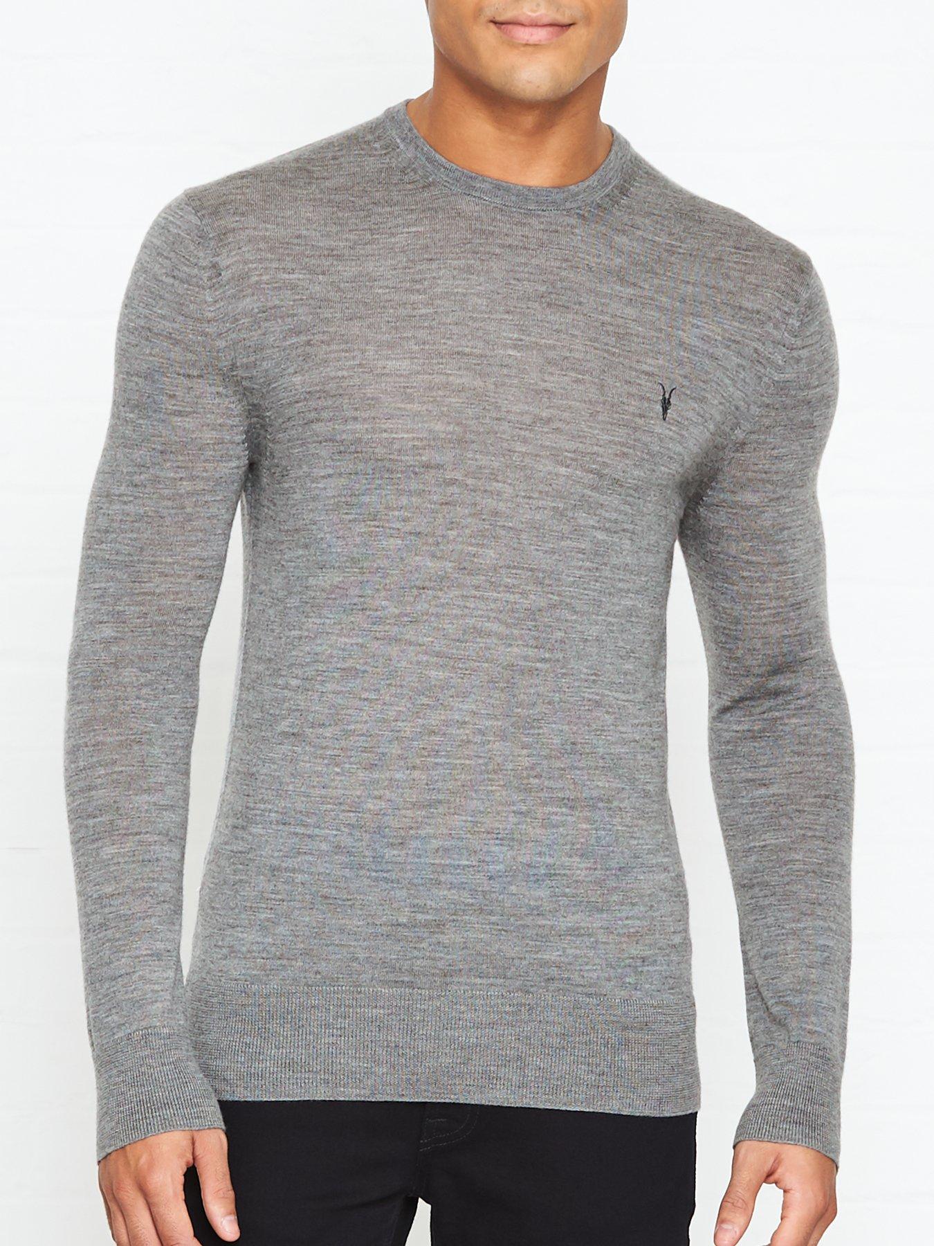 all saints mens merino jumper