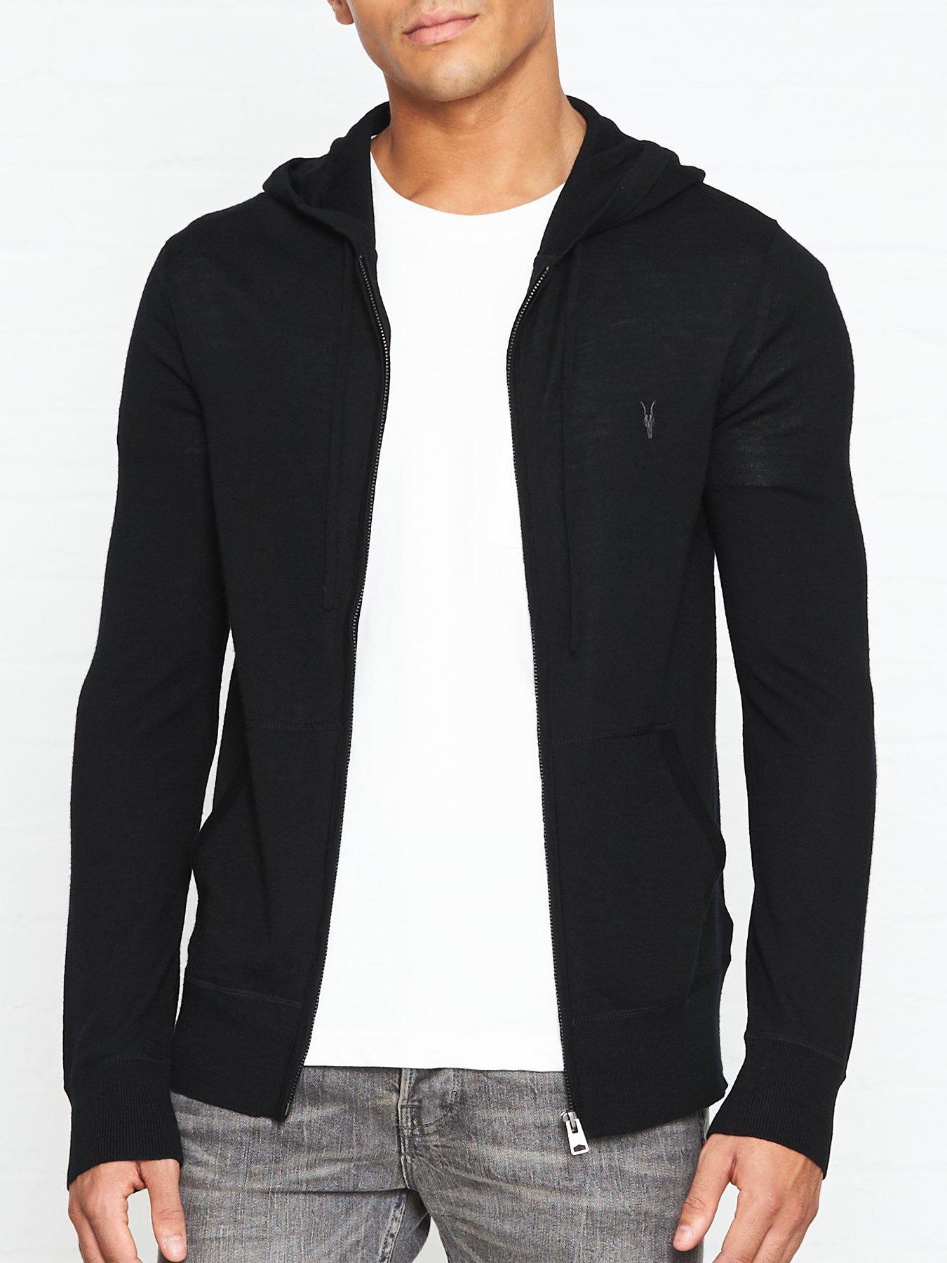 mode merino zip hoodie