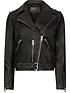  image of allsaints-balfern-leather-biker-jacket-black