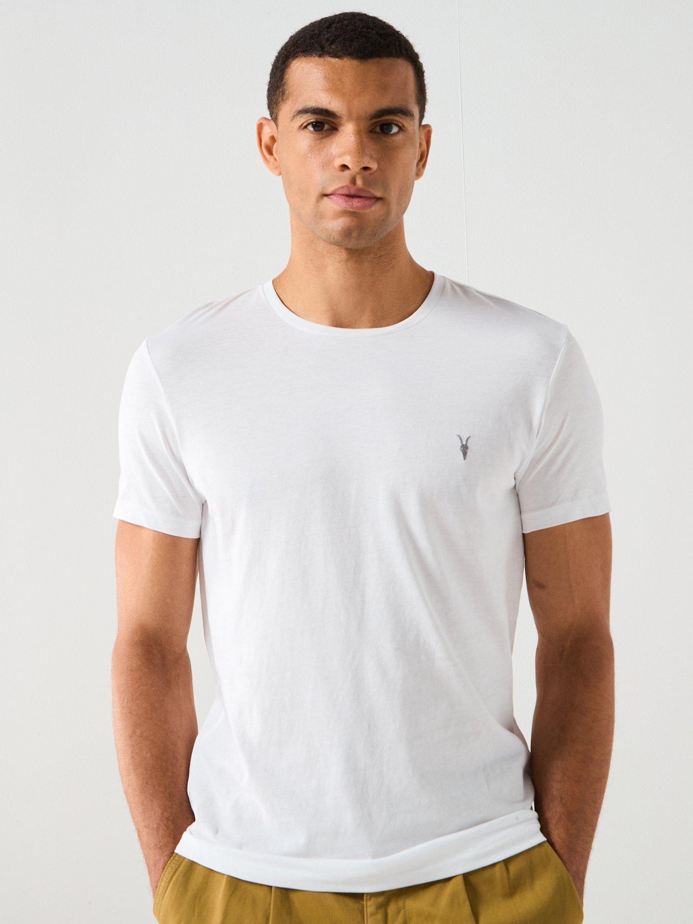 AllSaints Tonic Crew Neck T-Shirt - White