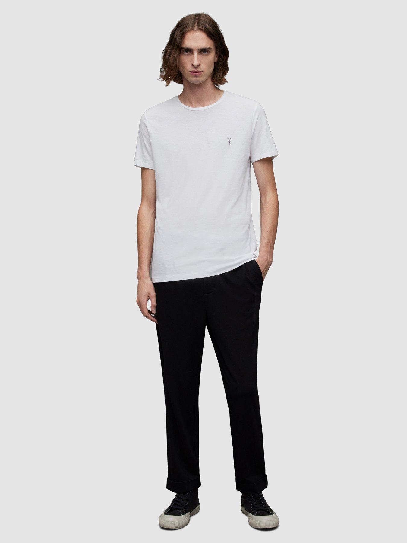 Image 5 of 6 of AllSaints Tonic Crew Neck T-Shirt - White
