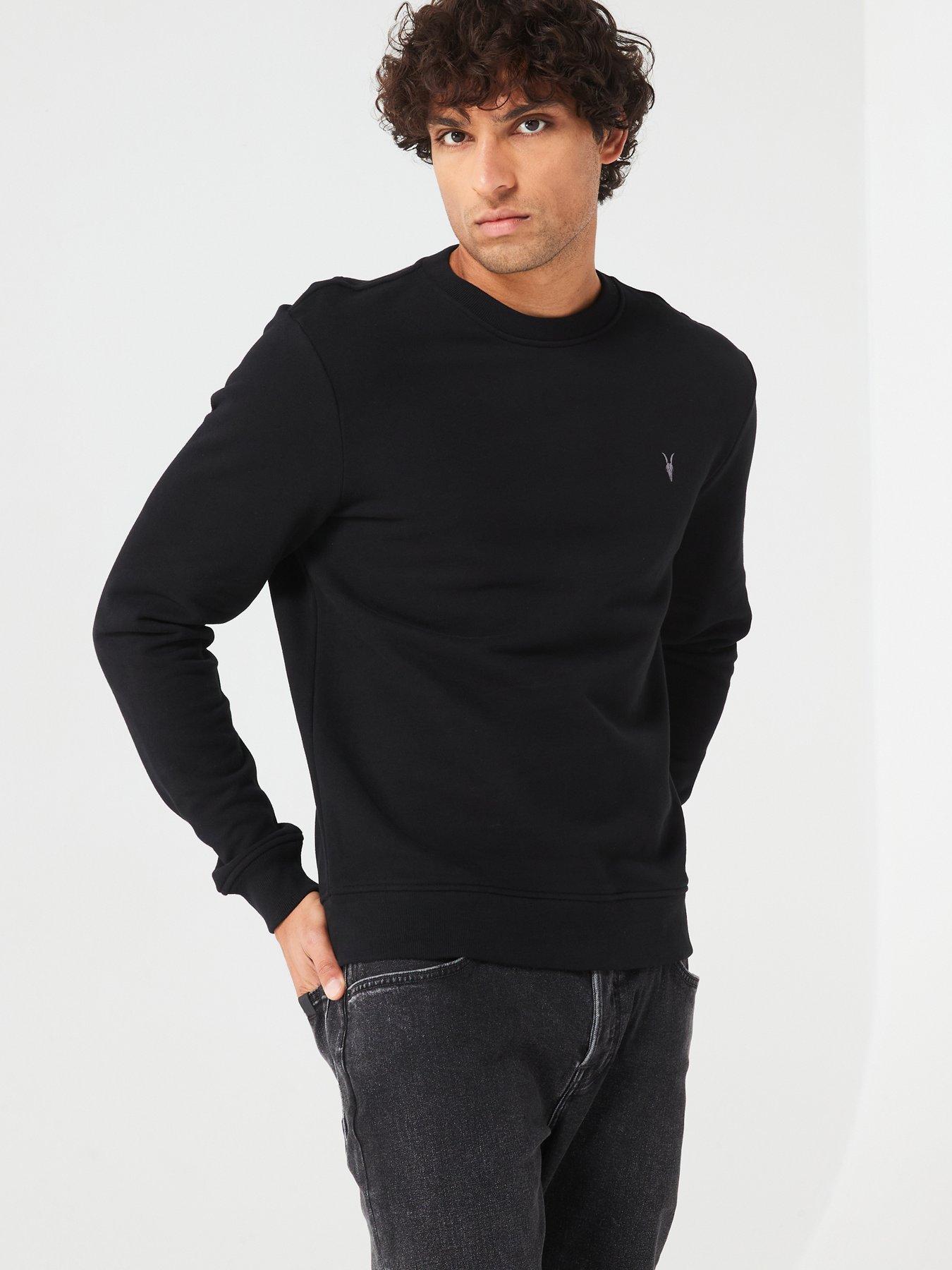 AllSaints Raven Crew Sweat - Black