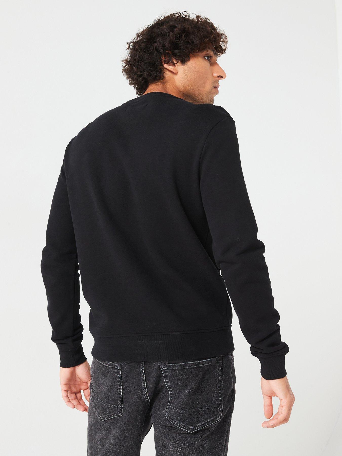 Image 2 of 6 of AllSaints Raven Crew Sweat - Black