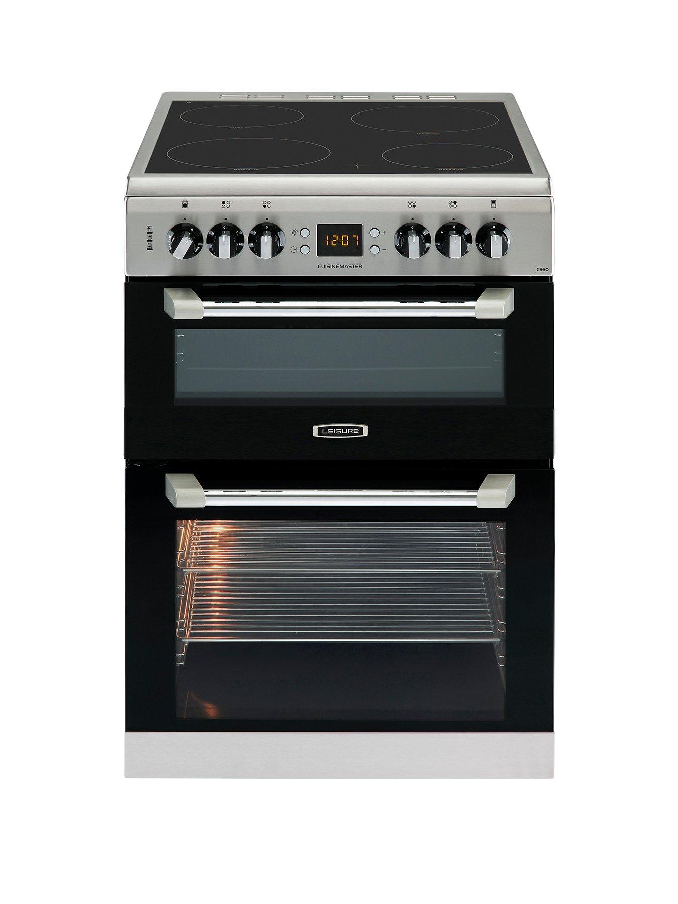 Leisure Cs60Crx 60Cm Cuisinemaster Electric Cooker (Stainless Steel) – With Optional Connection