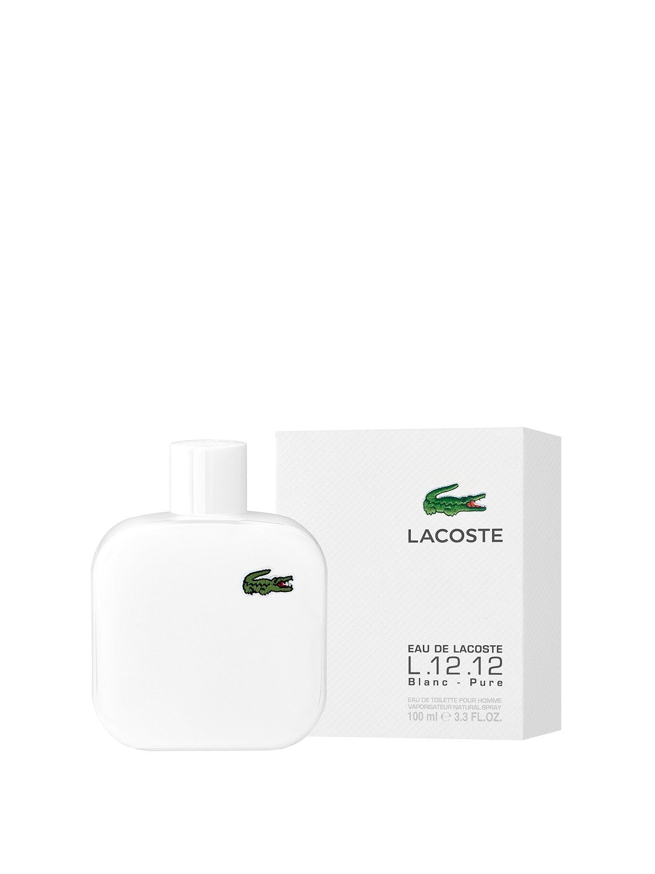 lacoste pure white