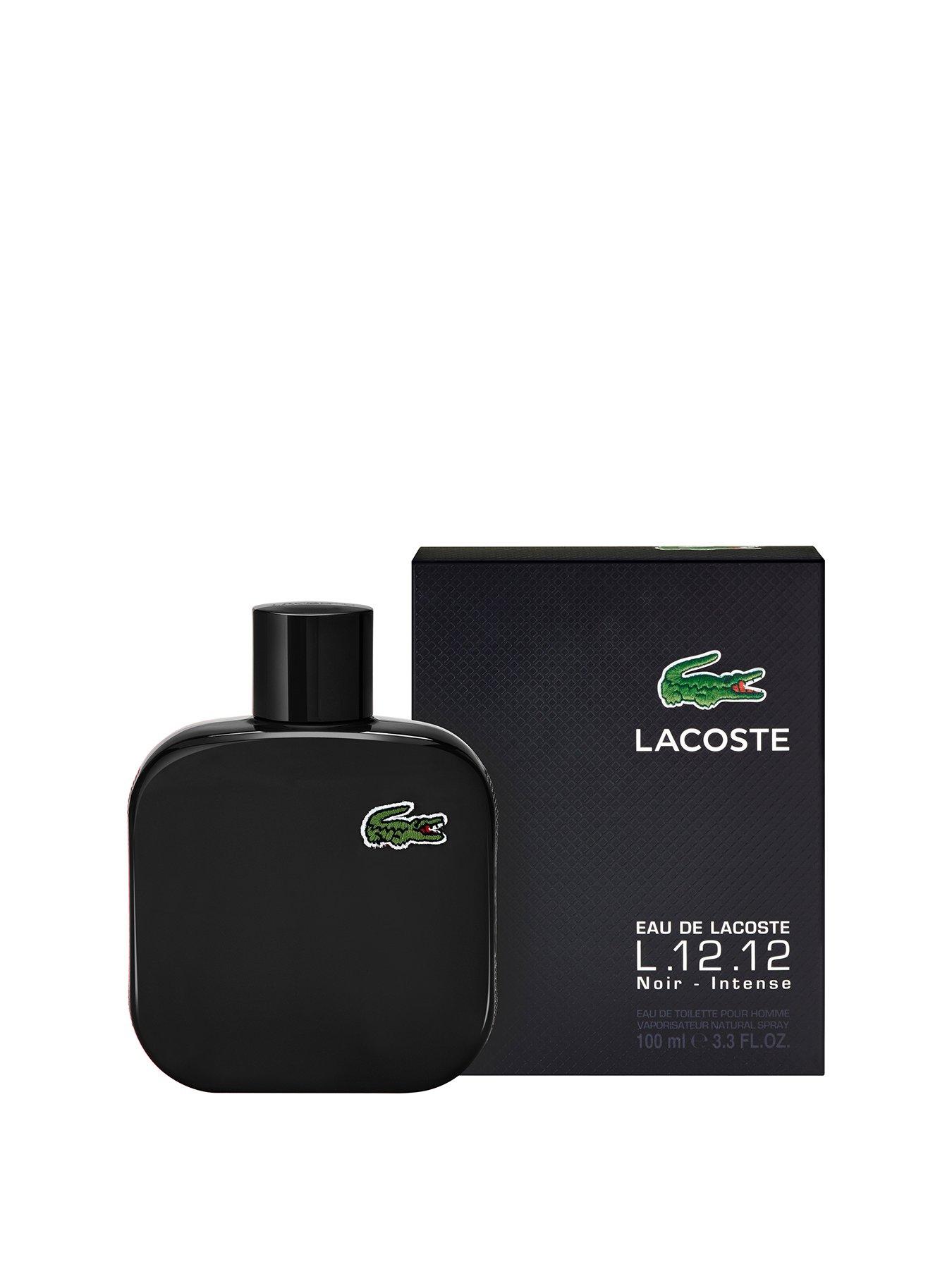 lacoste black noir