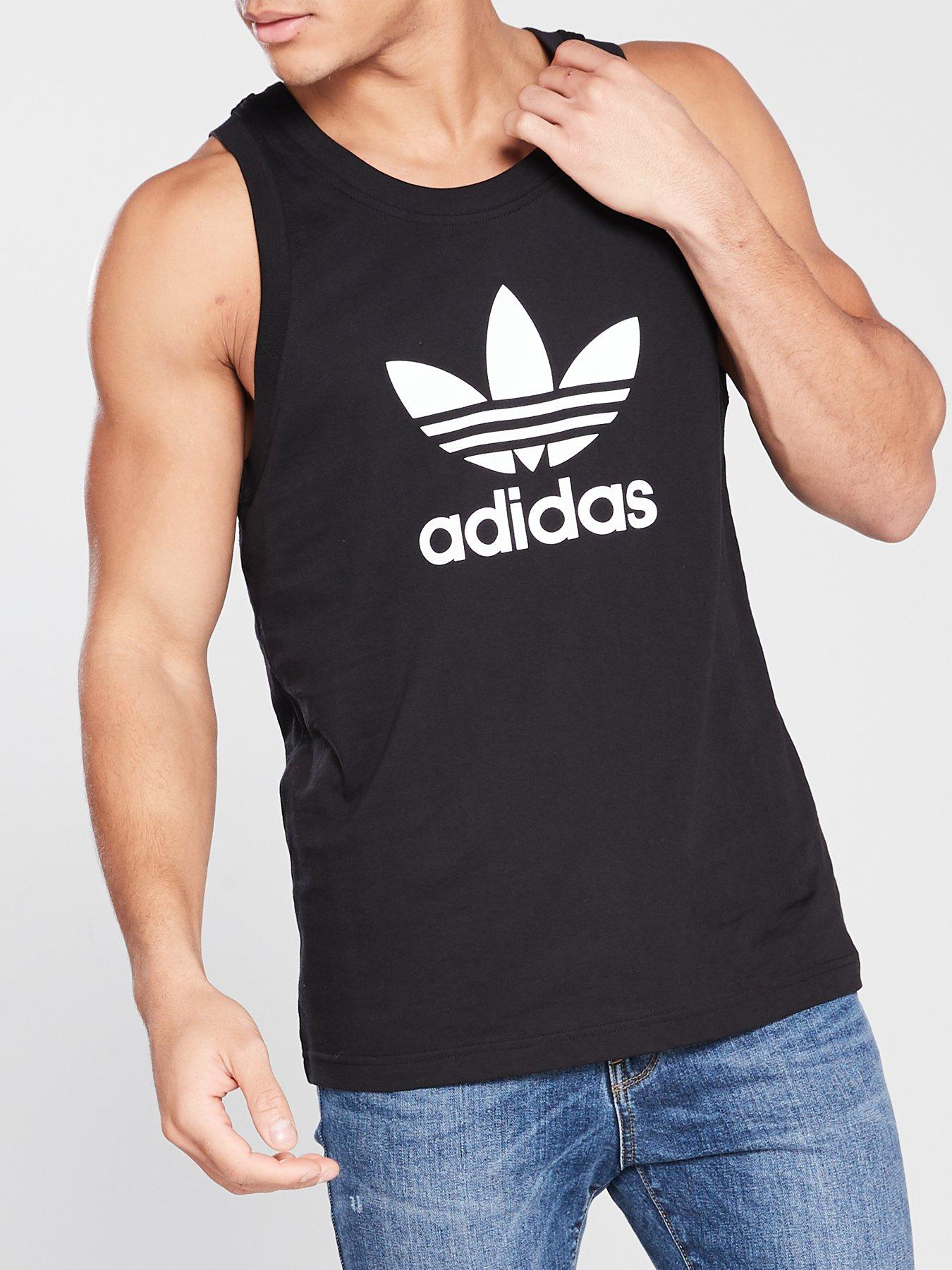 adidas Originals Trefoil Tank - Black 