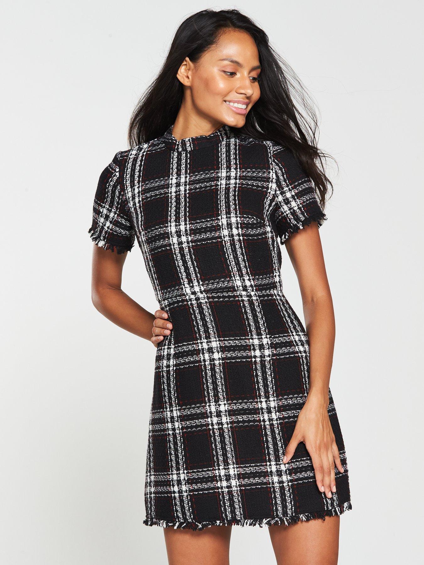 warehouse ruby check dress