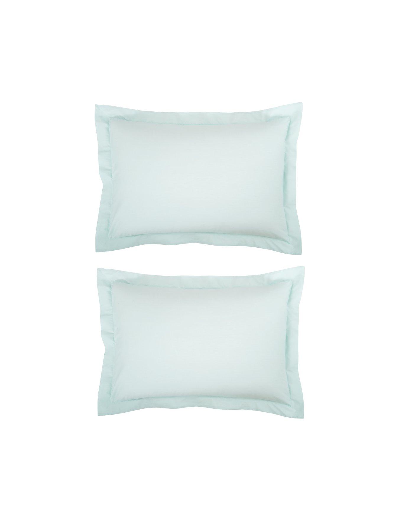 Product photograph of Everyday Collection Pure Cotton Oxford Pillowcase Pair from very.co.uk