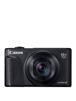 Canon Powershot Sx740 Hs 20.3 Megapixel, 40X Zoom, Fhd, Wi-Fi Camera – Black
