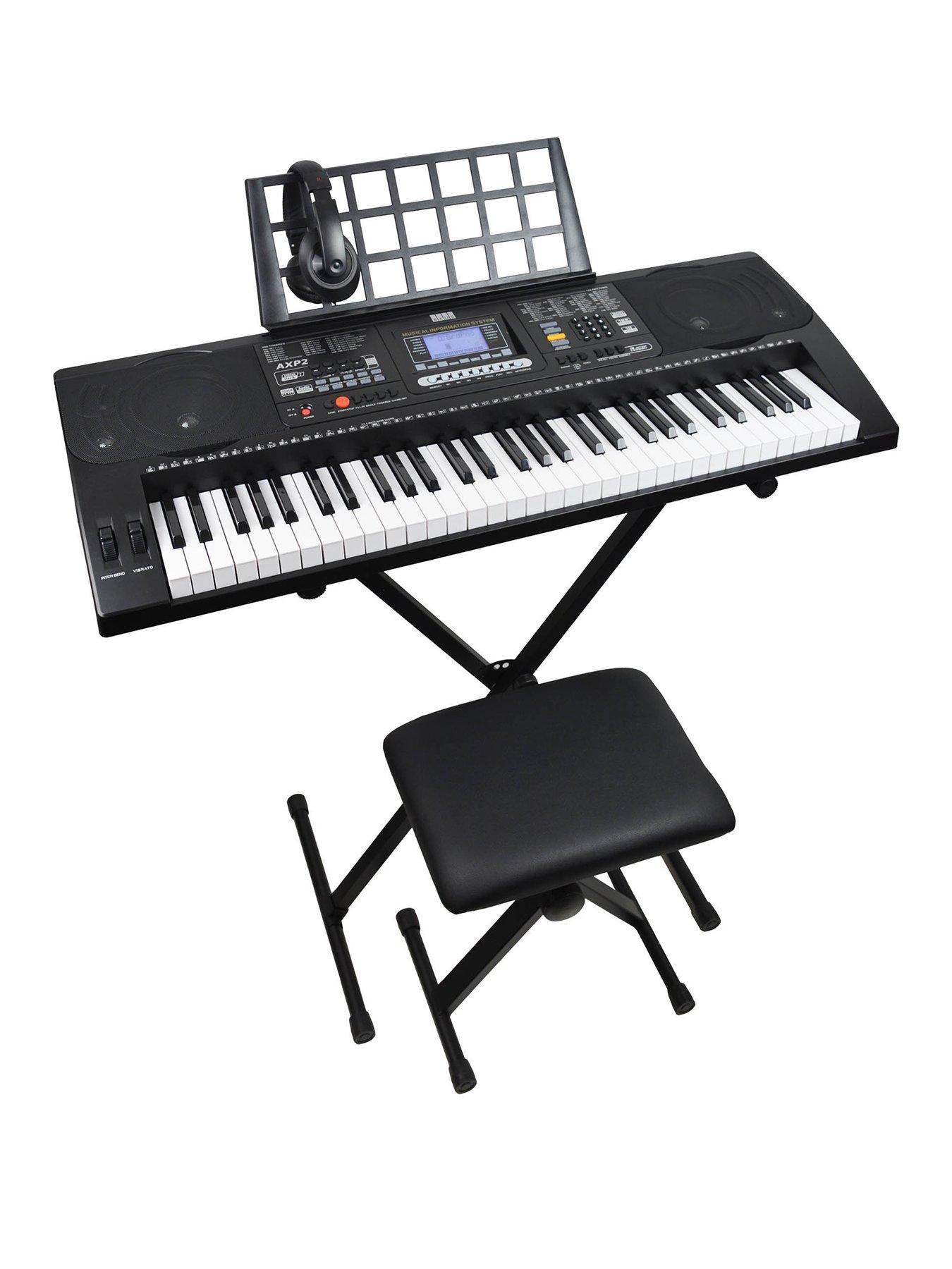 Axus Digital AXP2 Portable Keyboard Pack with Free Online Music Lessons