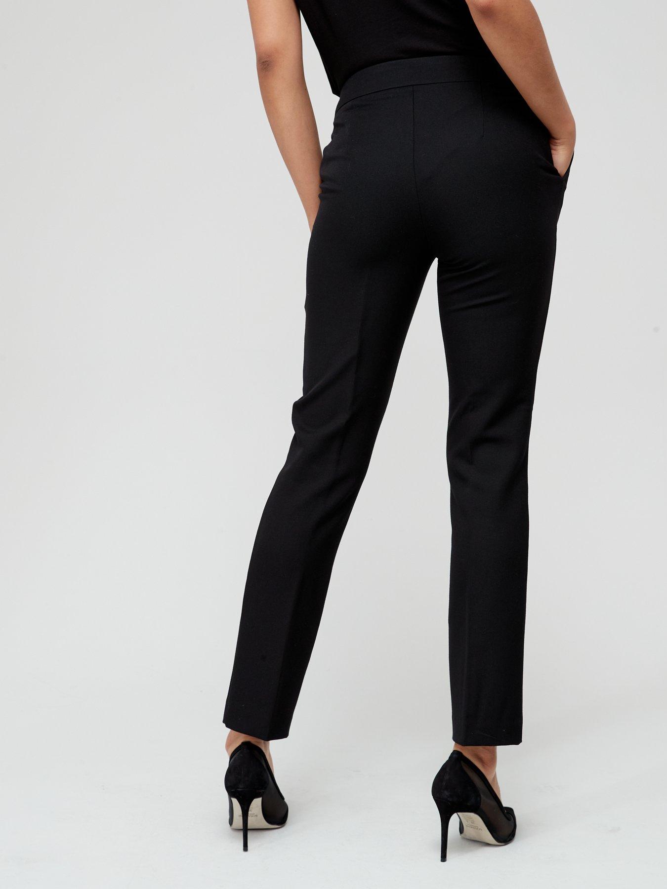 A New Day Women's Skinny Ankle Pintuck Pants Black 10 – Biggybargains