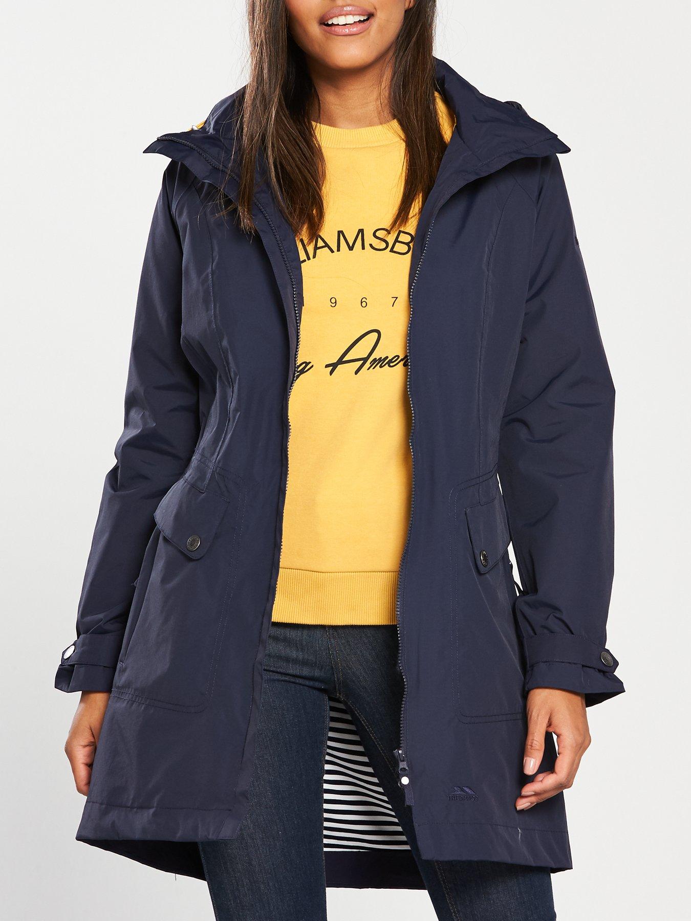 Trespass Rainy Day Waterproof Jacket Navy very