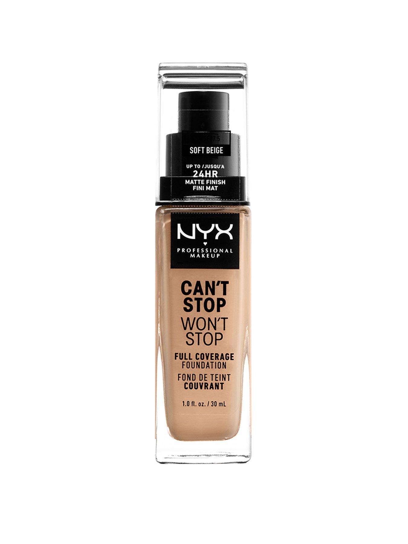 Nyx Professional Makeup Can'T Stop Won'T Stop 24 Hour Foundation