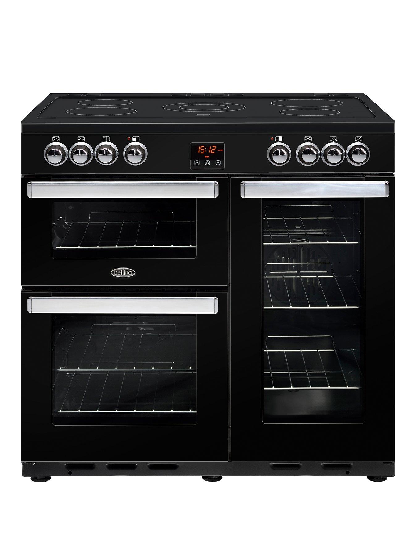 Belling 90E Cookcentre 90Cm Electric Range Cooker  - Rangecooker With Connection