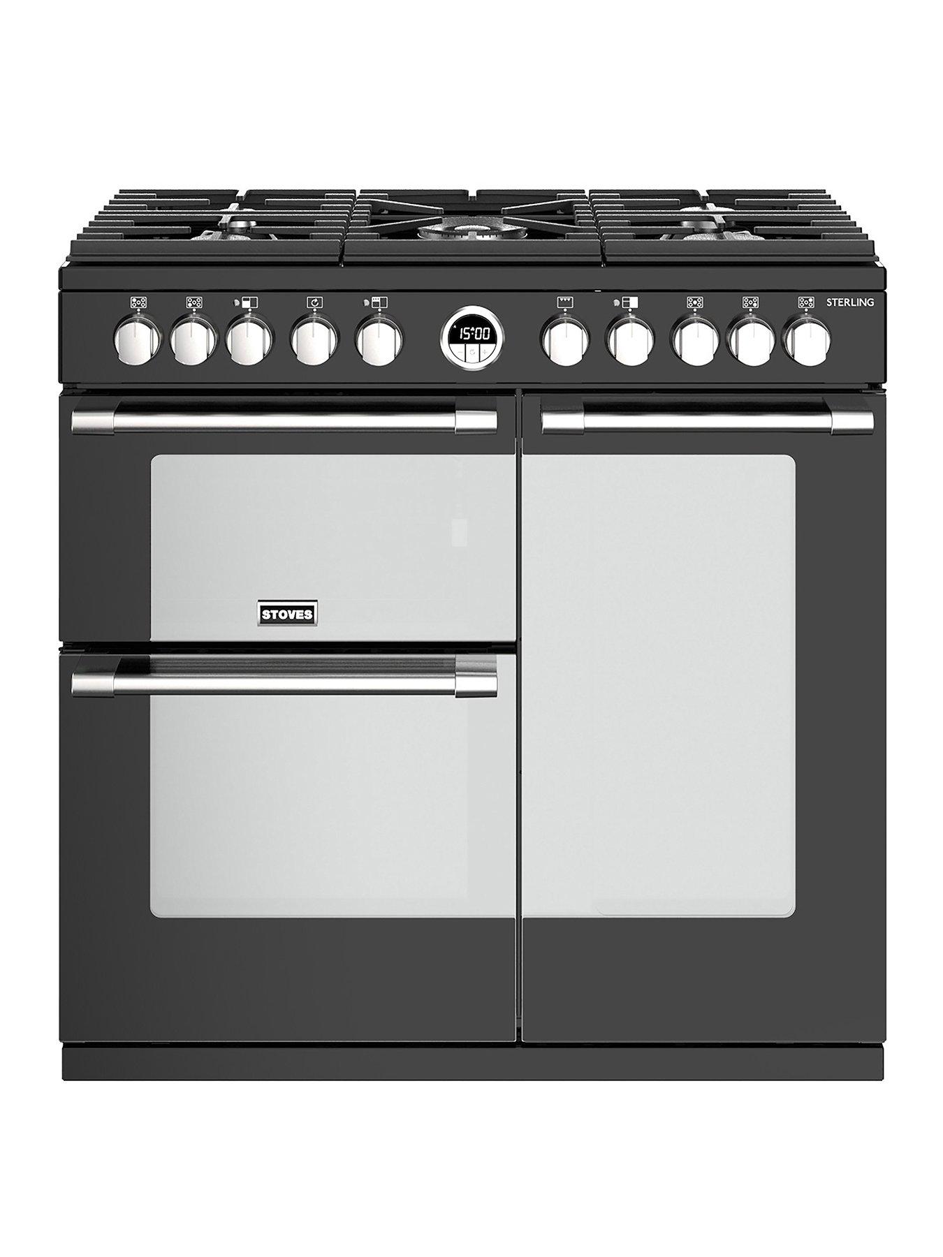 Stoves Sterling S900Df 90Cm Wide Dual Fuel Range Cooker  - Rangecooker With Connection