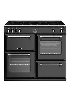 Stoves Richmond S1000EI 100cm Wide Electric Range Cooker with Optional Connection - Black