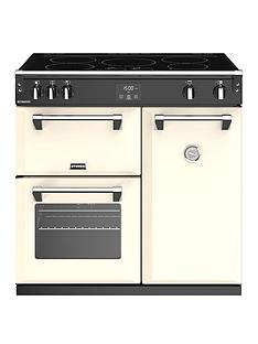 Stoves Richmond S900EI 90cm Wide Electric Range Cooker with Optional Connection - Cream