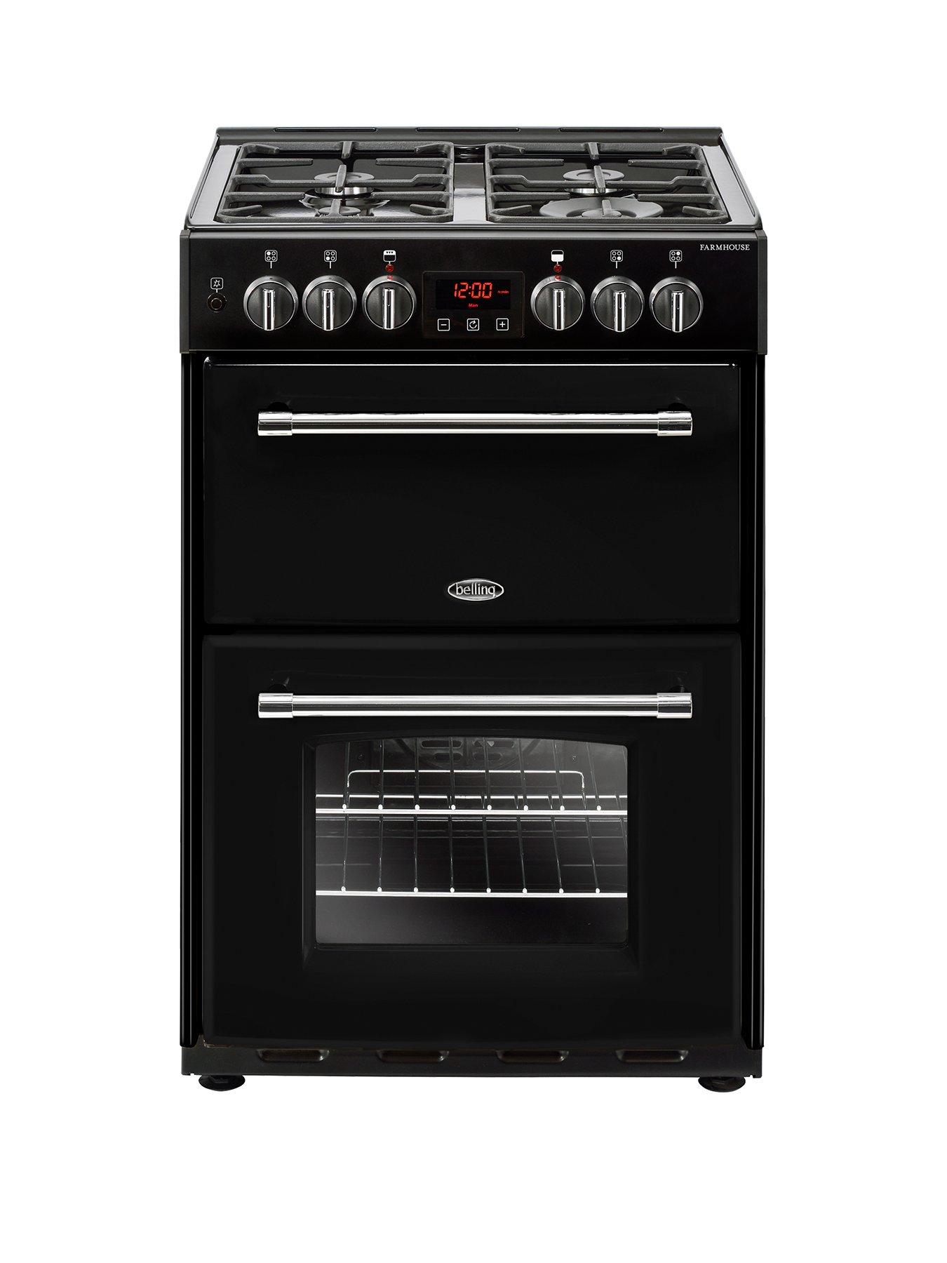 Belling 60Df Farmhouse 60Cm Wide Dual Fuel Cooker  - Cooker With Connection