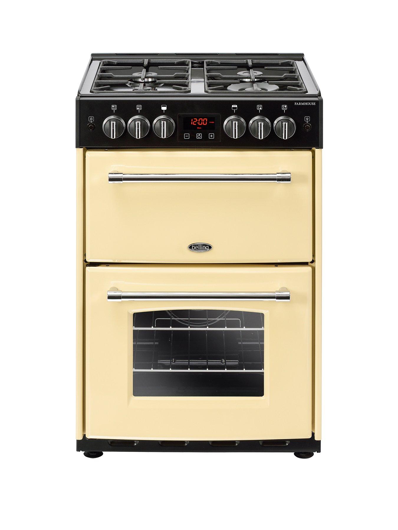 Belling 60G Farmhouse 60Cm Wide Gas Cooker  – Cooker Only