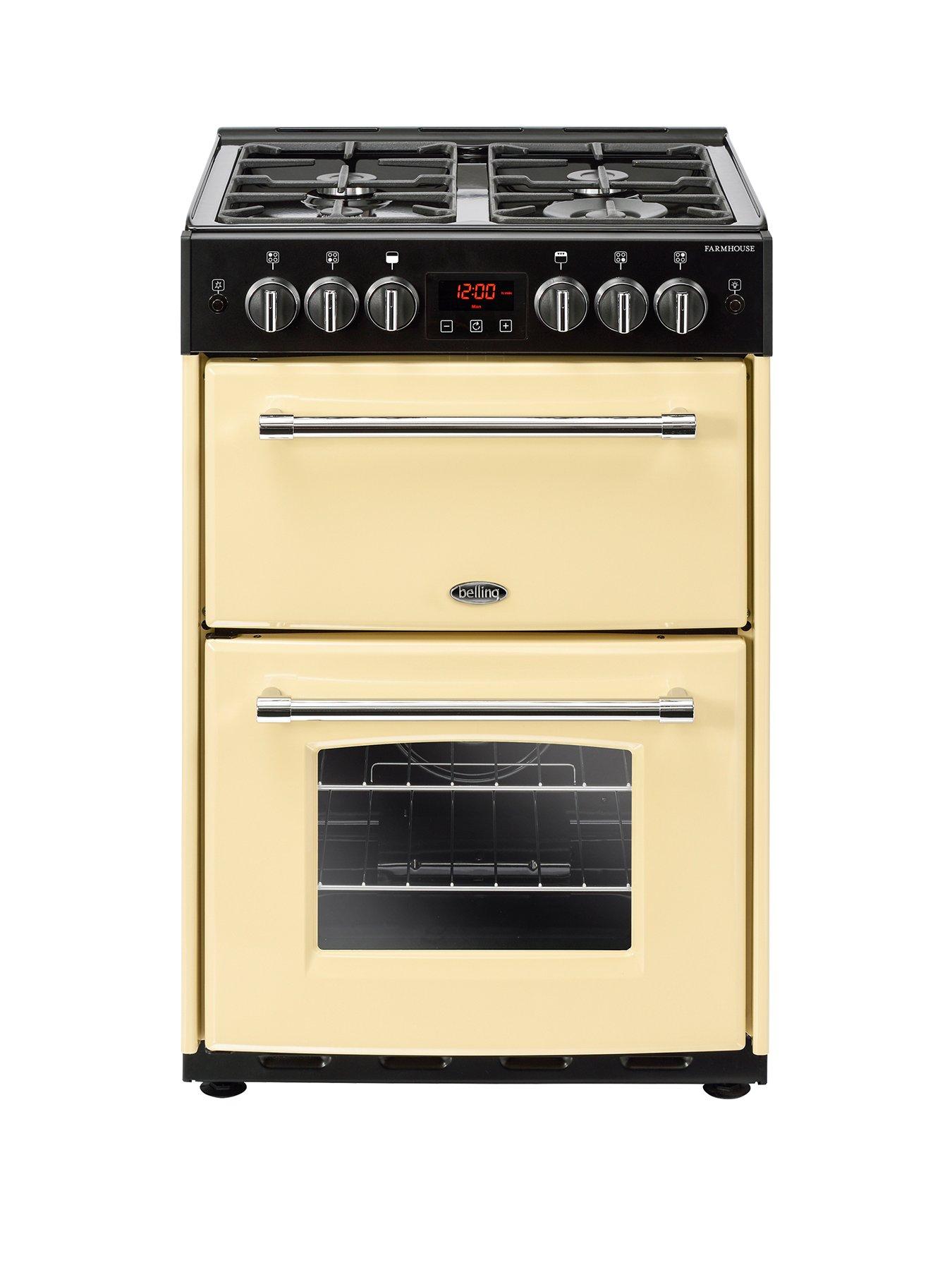 Belling 60G Farmhouse 60Cm Wide Gas Cooker  - Cooker Only