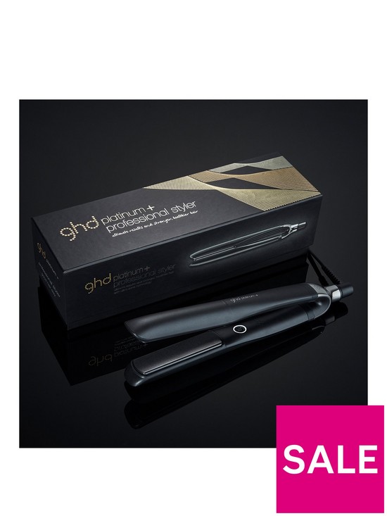 stillFront image of ghd-platinum-hair-straightener-blacknbsp--it-predicts-your-hairs-needs-and-constantly-adapts-the-styling-temperature