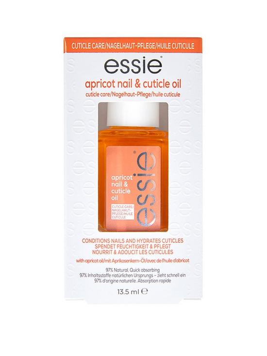 front image of essie-nail-care-cuticle-apricot-oil-nourishing-softening-moisturizing-treatment-heal-amp-repair-at-home-manicure-oil-135ml