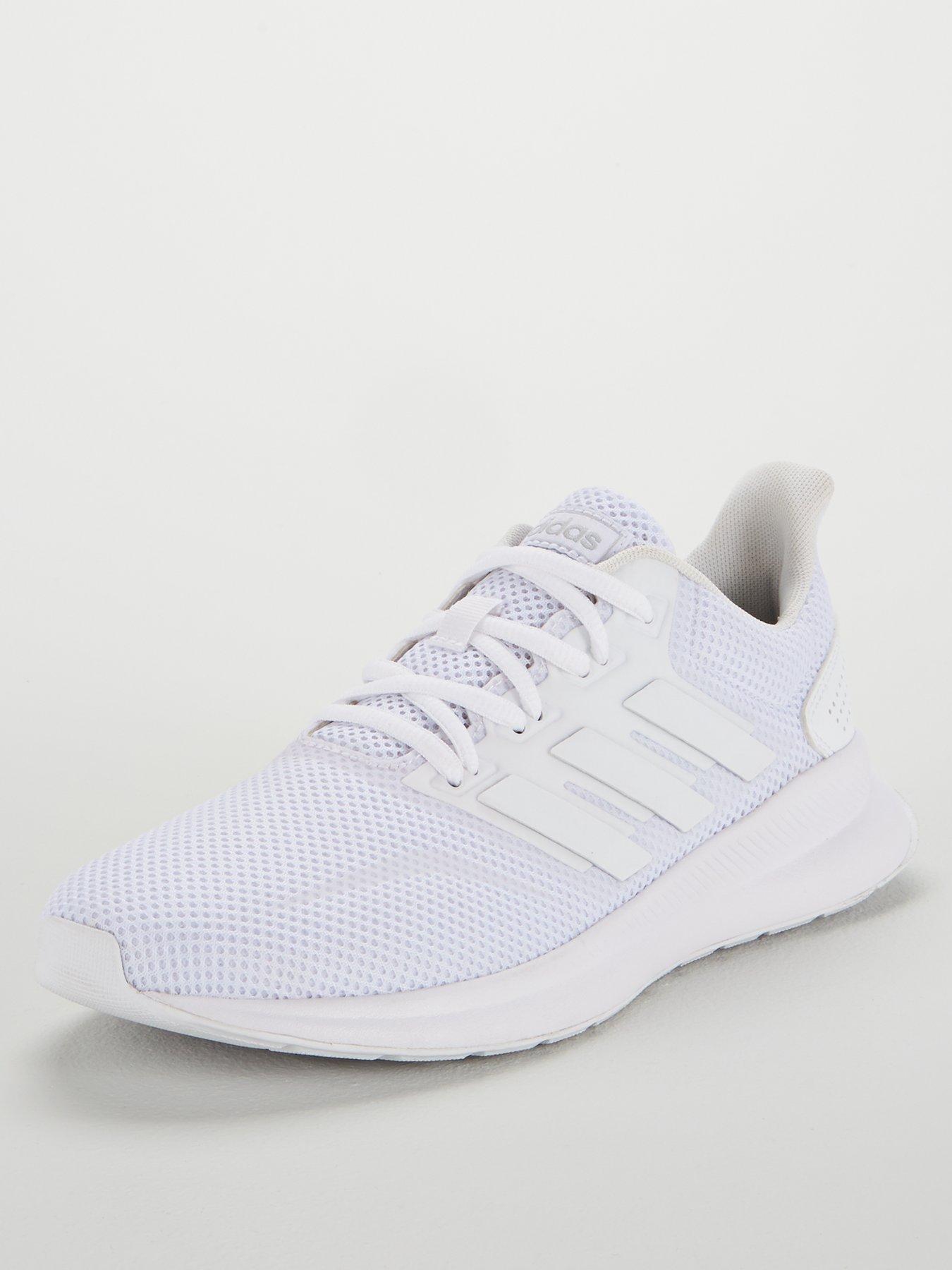 womens white adidas trainers