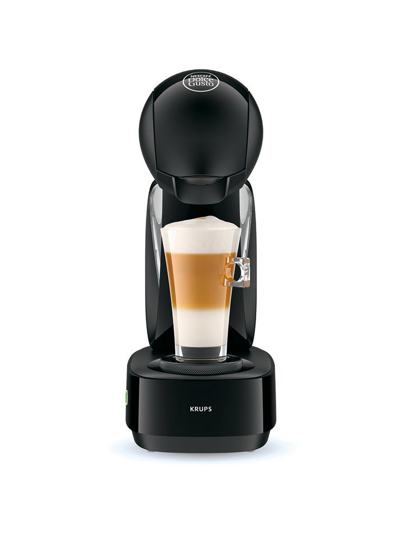 Nescafe Dolce Gusto Nescafe Dolce Gusto Infinissima Manual Coffee Machine By Krups Black Very Co Uk