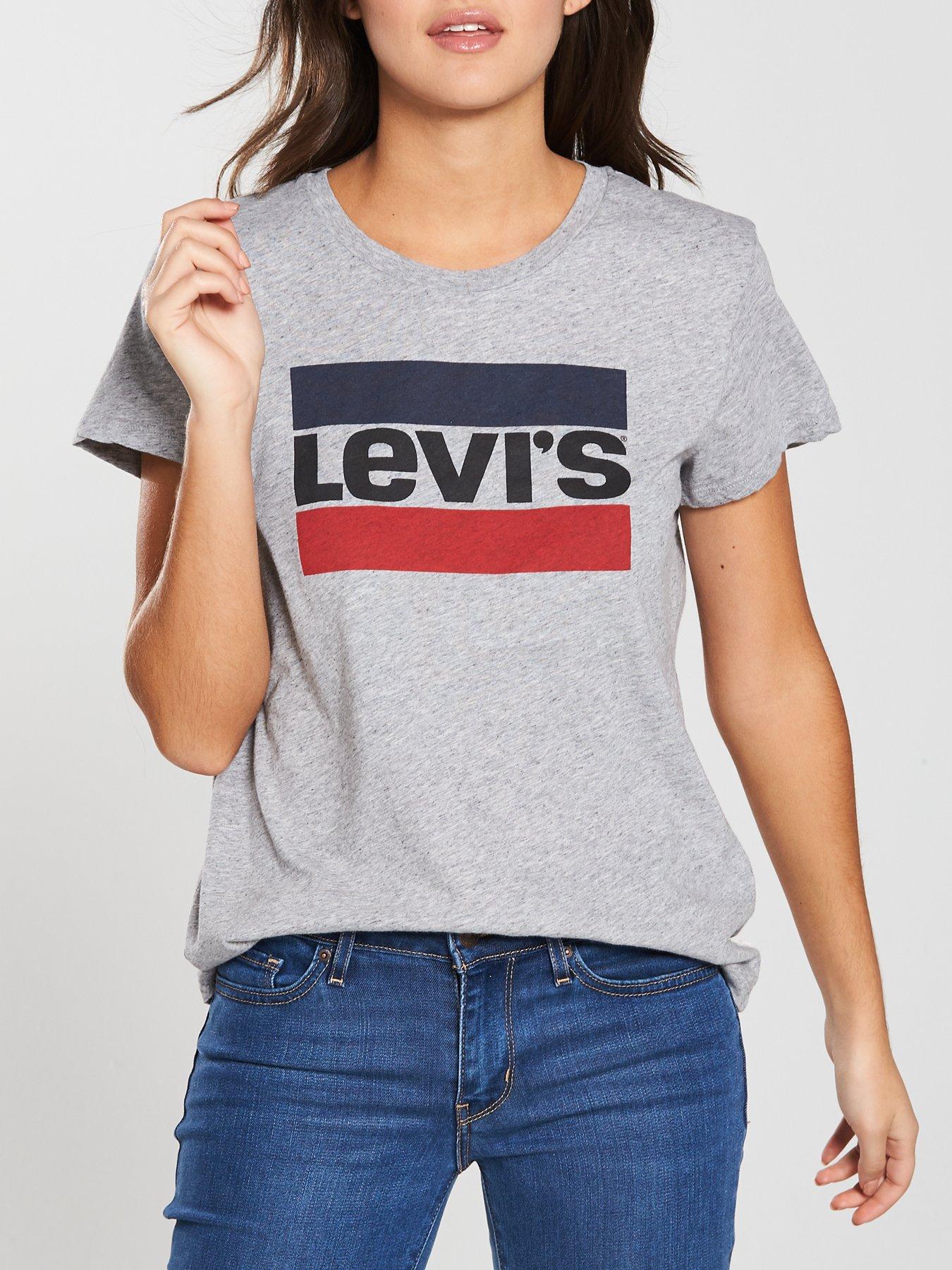 grey levis tshirt