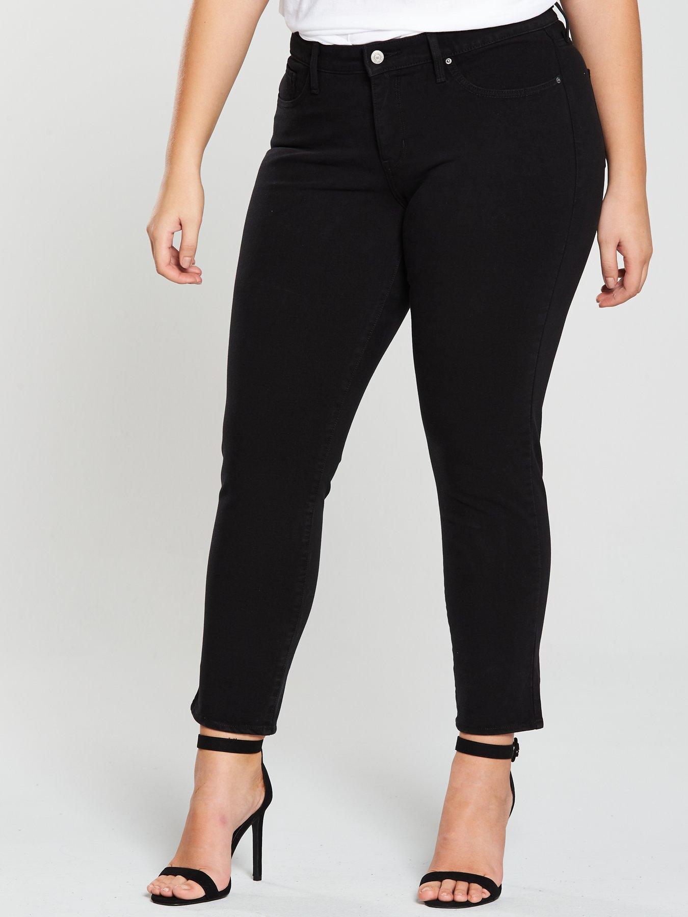 levi's 311 shaping skinny jeans black