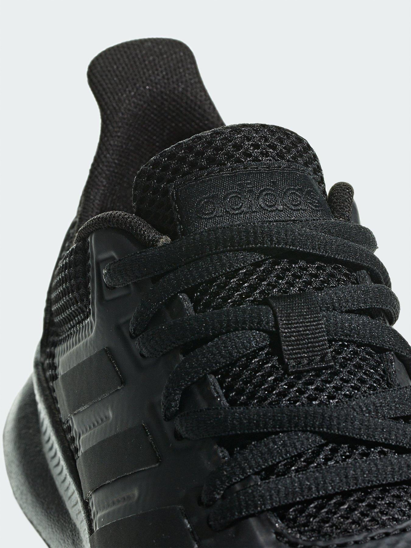 adidas junior black trainers