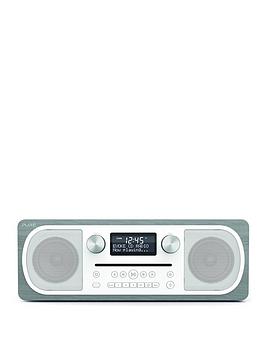 Pure Evoke C-D6 Grey Oak Bluetooth Dab Radio Cd Player