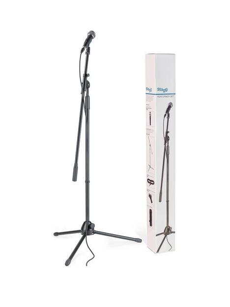 stagg-microphone-and-stand-set