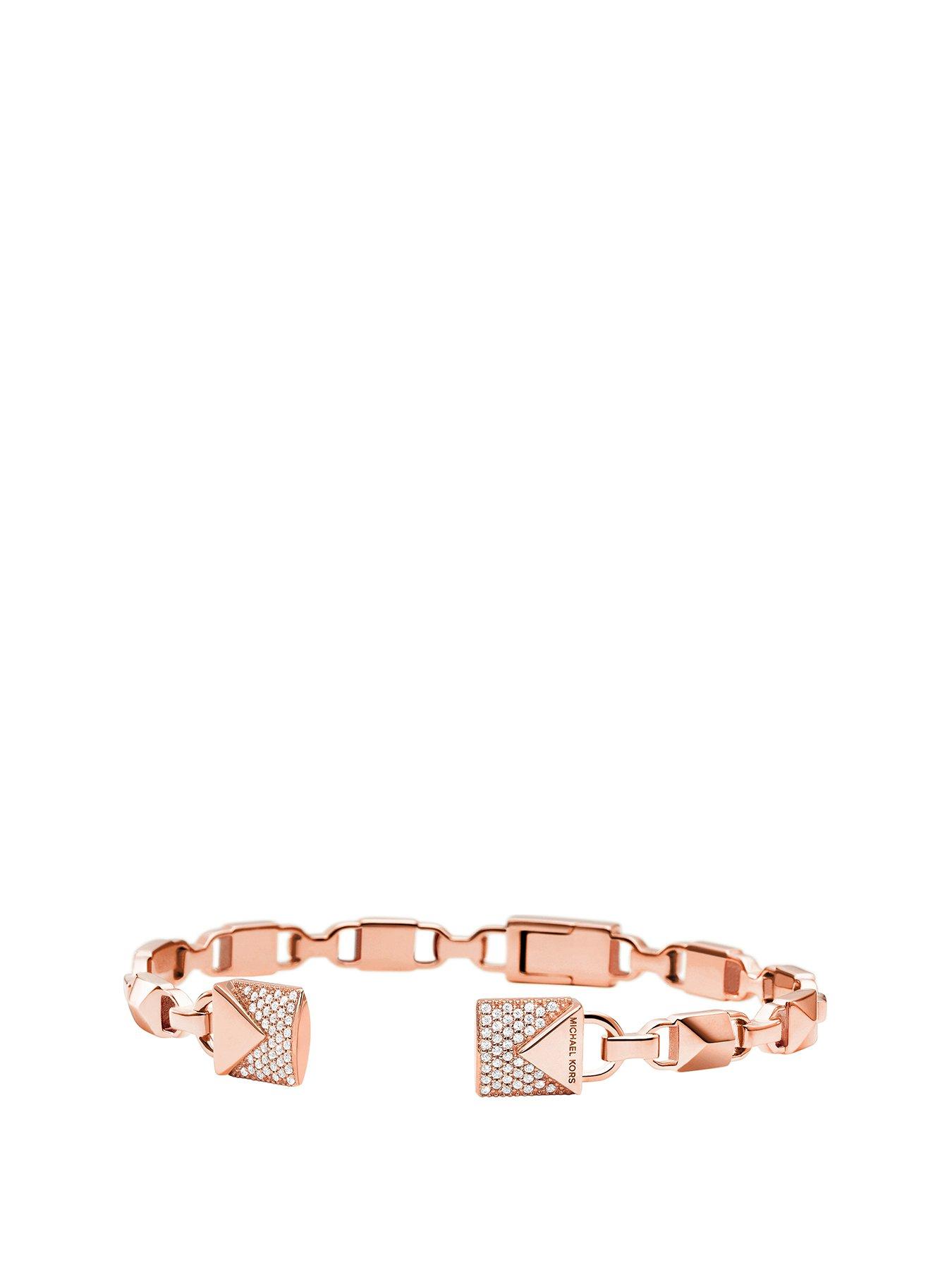 michael kors rose gold bangle uk