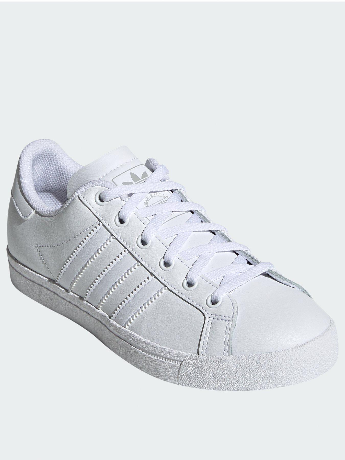 adidas coast star trainers white