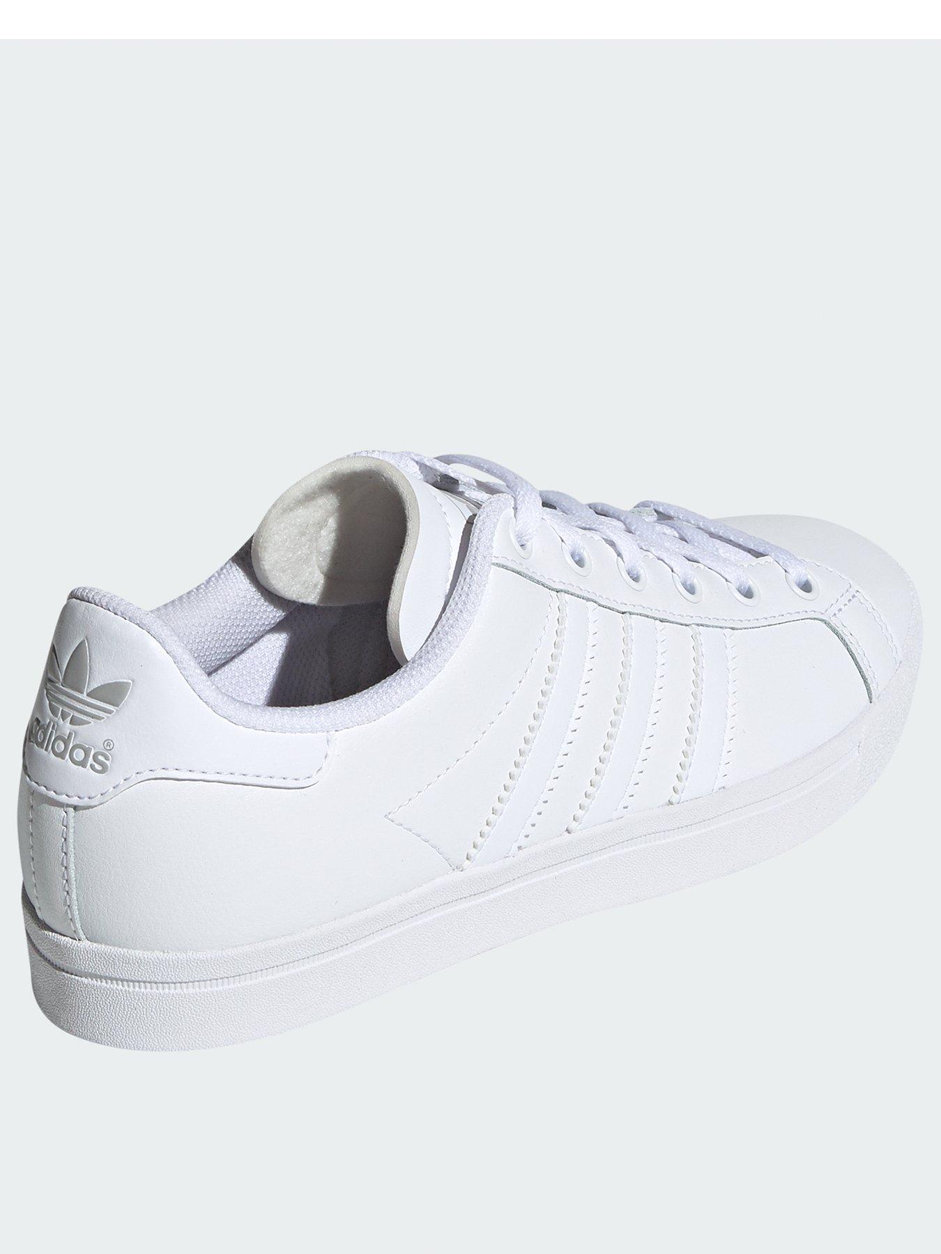 adidas white coast star trainers