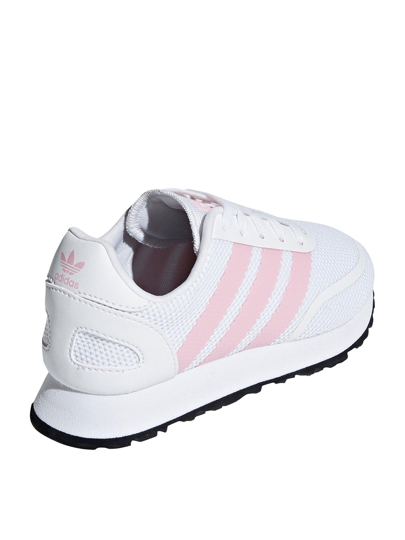 infant girls white trainers