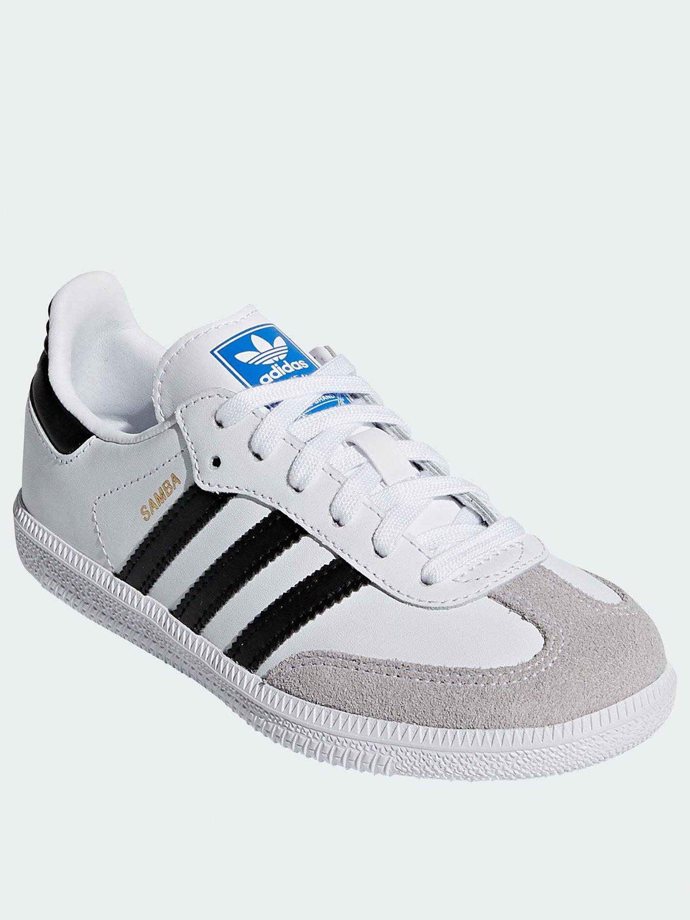 adidas samba white kids