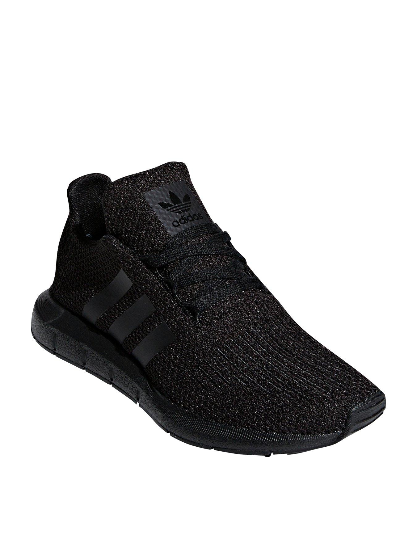 adidas swift run trainers black