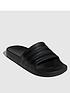  image of adidas-sportswear-mens-adilette-aqua-sliders-black