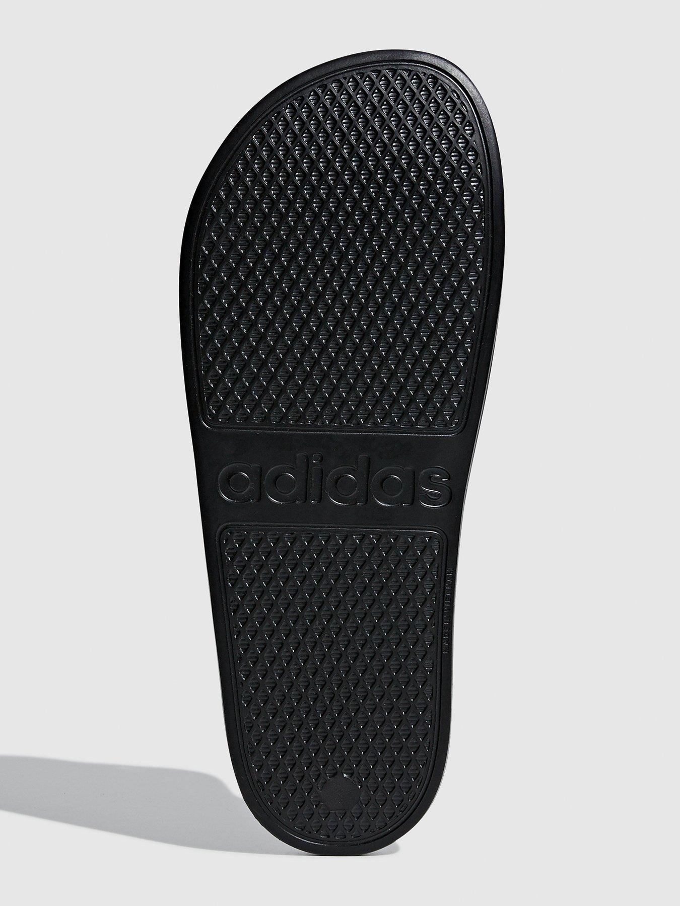 Image 5 of 6 of adidas Sportswear Mens Adilette Aqua Sliders - Black