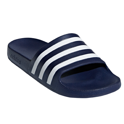 adidas Sportswear Mens Adilette Aqua Sliders - Blue/White
