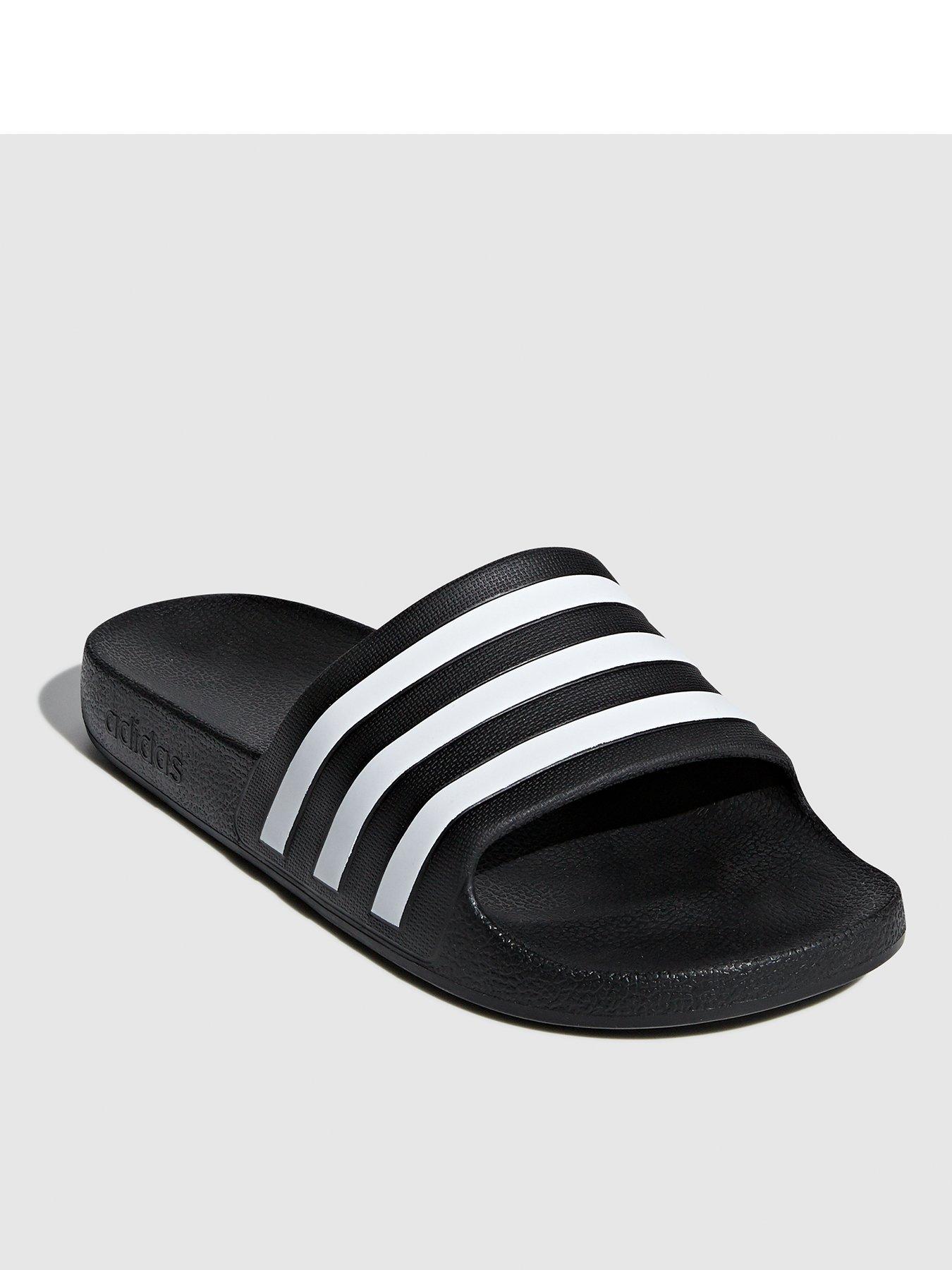 adidas adilette size 5 black